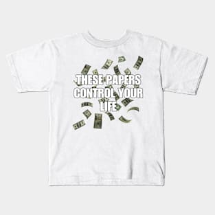 Money controls Kids T-Shirt